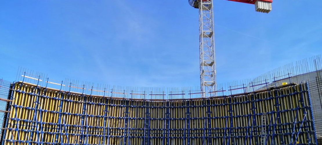 Ahşap Kirişli Dairesel